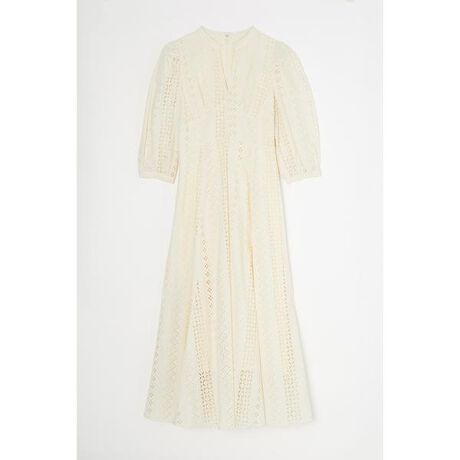COTTON EYELET ロングドレス | マウジー(MOUSSY) | マルイウェブチャネル