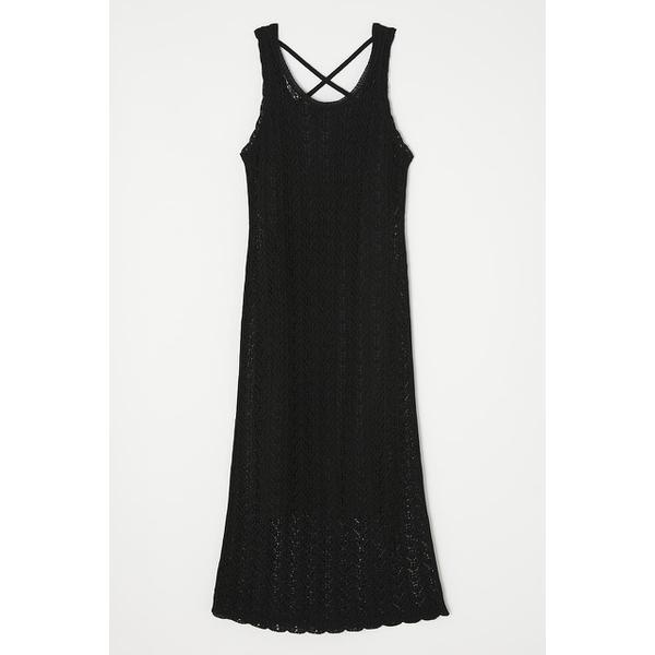 CROCHET LIKE LONG ドレス | マウジー(MOUSSY) | 010ES270-0610