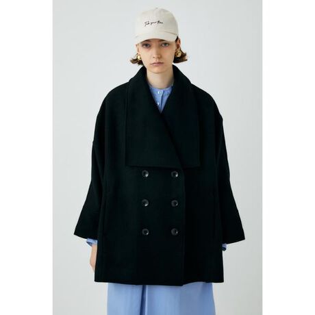 BIG COLLAR PONCHO コート | マウジー(MOUSSY) | マルイウェブチャネル