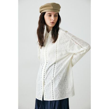 EYELET LONG シャツ | マウジー(MOUSSY) | マルイウェブチャネル