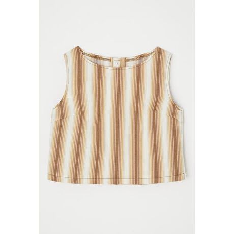 [^ԁF010FSH11-0530]ySTRIPED CROP TOPzɏoȂ悤ȗVѐŜJtȃXgCvgbvX́AVeBłȂW[⃊][gV[łfAȂ̎ɂȂ肻B߂̃IWifjngpĂ܂B̃pcƍ킹ZbgAbvX^CIXXłB