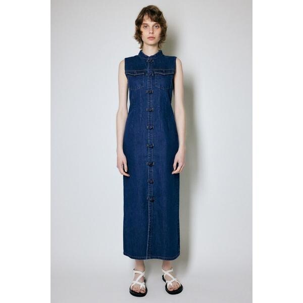 CHINA BUTTON DENIM ドレス | マウジー(MOUSSY) | マルイウェブ CHINA BUTTON DENIM ドレス | マウジー(MOUSSY) | マルイウェブ