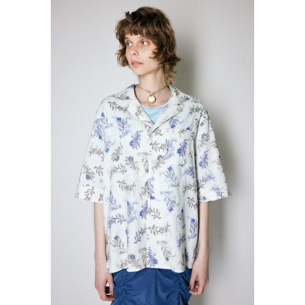 FLORAL LINEN BLEND シャツ | マウジー(MOUSSY) | 010FSS30-2130 ...