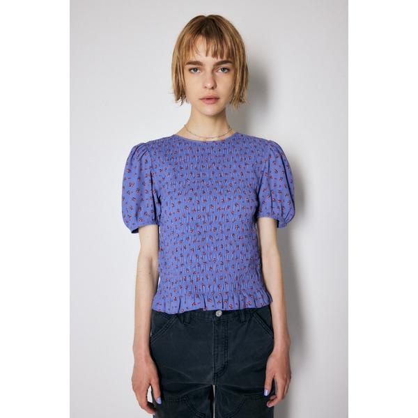 SHIRRING FLOWER ブラウス | マウジー(MOUSSY) | 010FAK30-6270