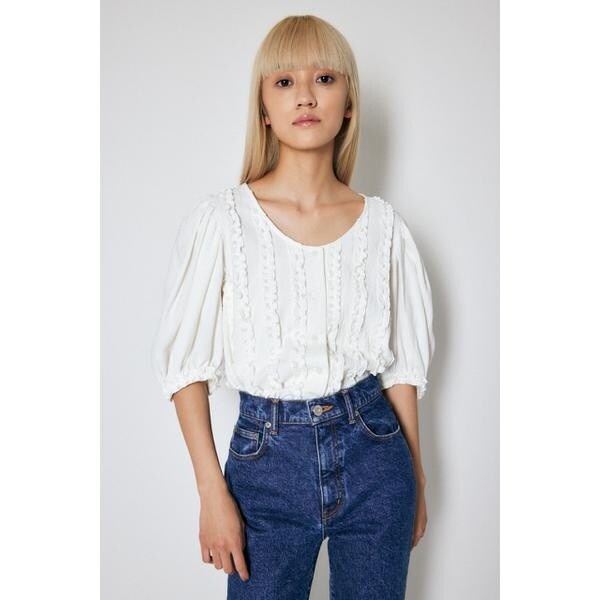完売品MOUSSY SHEER GATHER ブラウス （MOUSSY SHEER GATHER