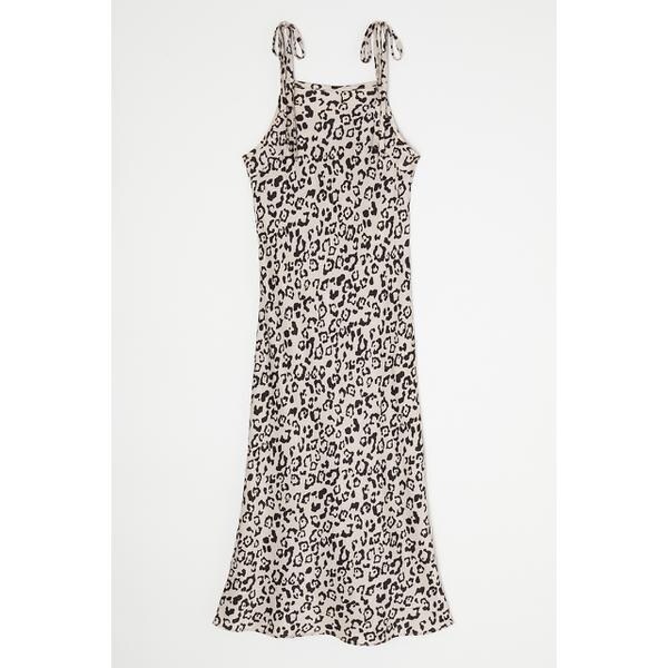 moussy LACE SATIN SLIP ドレス