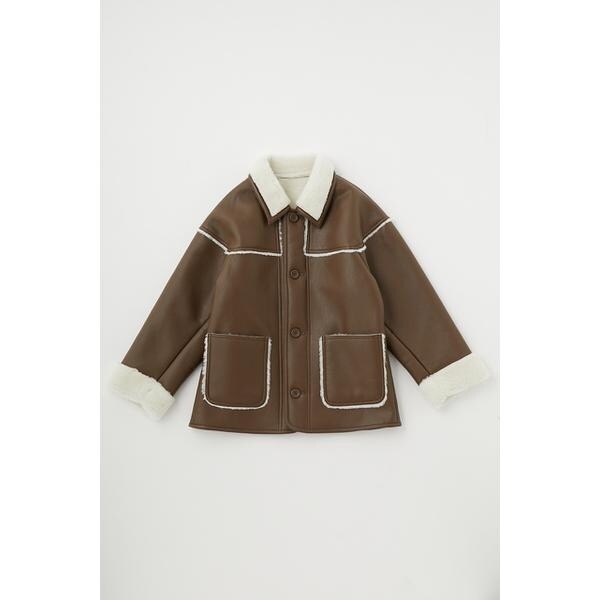 MOUSSY BONDING BAL COLLAR ジャケット BLK -ファッション通販