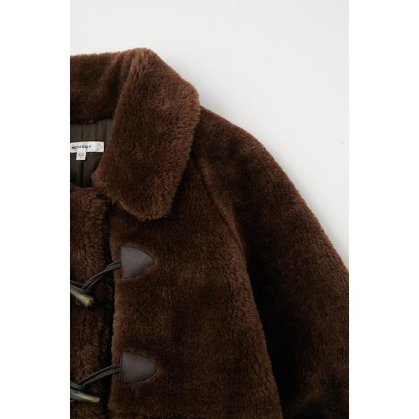 VOLUME F／FUR MIDDLE コート | マウジー(MOUSSY) | 010FA730-5410