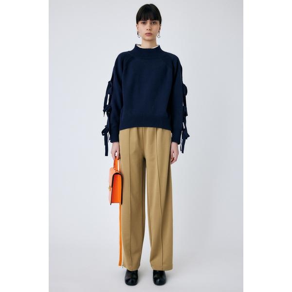 RIBBON SLEEVE LOOSE ニット | マウジー(MOUSSY) | 010GSS70-0060