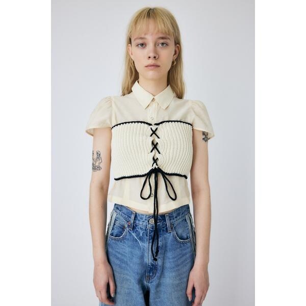 CORSET KNIT ビスチェ | マウジー(MOUSSY) | マルイウェブチャネル