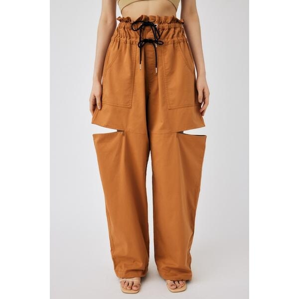 DOUBLE WAIST UTILITY パンツ MOUSSY | DOUBLE WAIST UTILITY パンツ (パンツ ) |SHEL'TTER