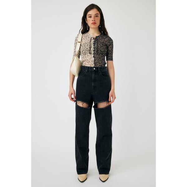 moussy｜ASYMMETRIC COLOR LACE UP トップス | Rakuten Fashion