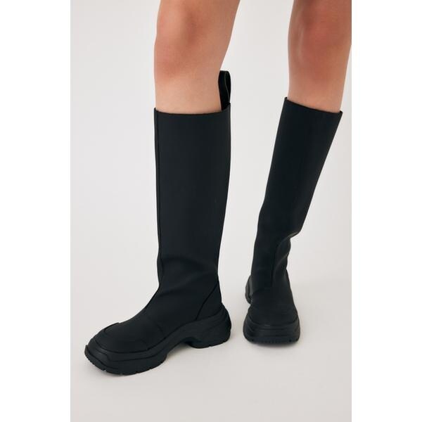 moussy｜RUBBER LONG ブーツ | Rakuten Fashion(楽天