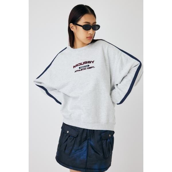 RHINESTONE NUMBER REMAKE プルオーバー | マウジー(MOUSSY