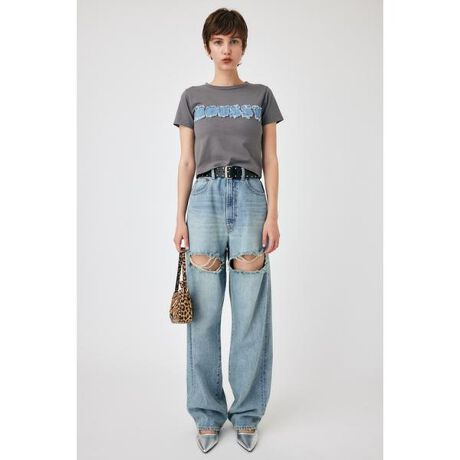 CUT OUT LOOSE STRAIGHT | マウジー(MOUSSY) | マルイウェブチャネル