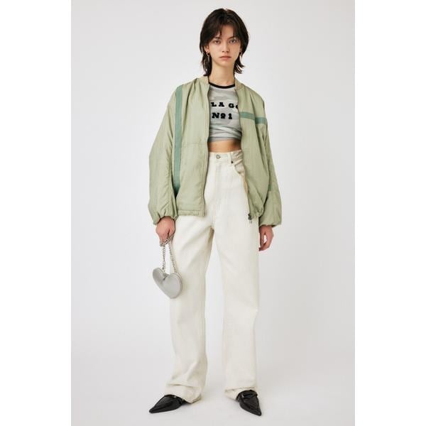 moussy｜LOOP KNIT SHORT ブルゾン | Rakuten Fashion(楽天