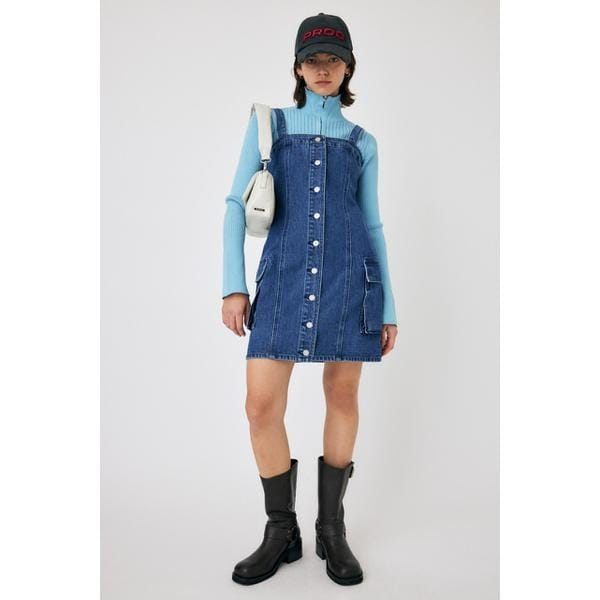 LOW WAIST CHEMICAL MINI ドレス | マウジー(MOUSSY) | マルイ
