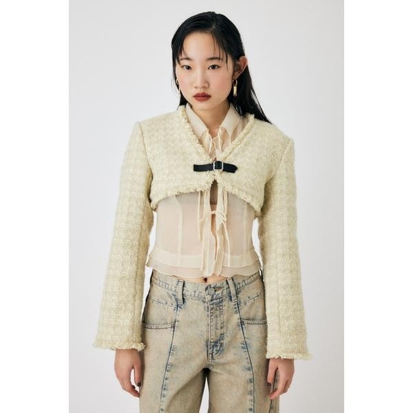[�}���C]BELTED TWEED �{����/�}�E�W�[�iMOUSSY�j IVOY3