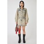 LOW WAIST CHEMICAL MINI ドレス | マウジー(MOUSSY) | マルイウェブ 