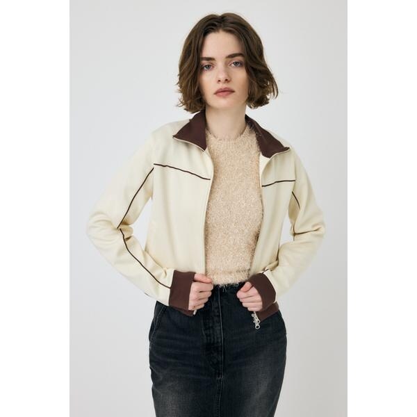 MOUSSY（マウジー）の「PIPING VELOUR TRACK ジャケット（その他