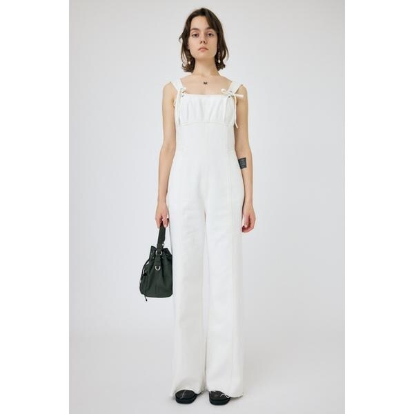 moussy CORSET STRAP DENIM ジャンプスーツ MOUSSY | CORSET STRAP DENIM ジャンプスーツ (オールインワン