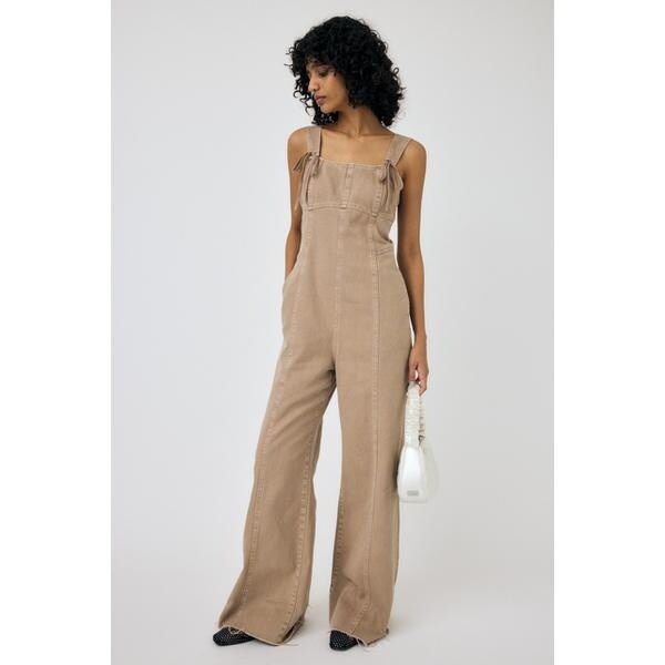 moussy CORSET STRAP DENIM ジャンプスーツ セール】CORSET STRAP DENIM ジャンプスーツ（つなぎ