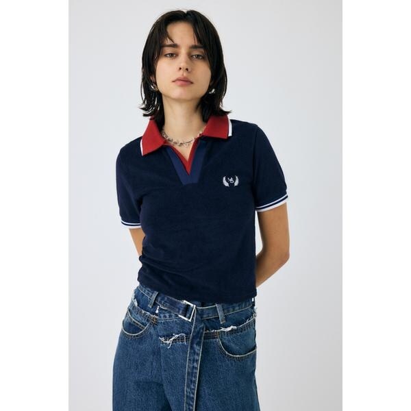 DOUBLE COLLAR PILE SKIPPER Tシャツ | マウジー(MOUSSY