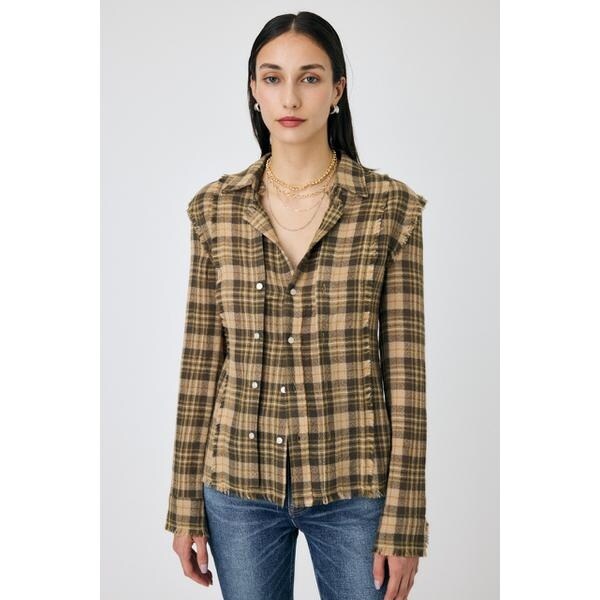 DOUBLE LAYERED ニットシャツ | マウジー(MOUSSY) | マルイウェブチャネル