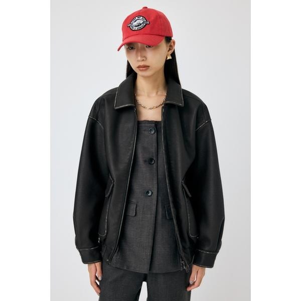 MOUSSY F/LEATHER A-2 フライトジャケット マウジー MOUSSY F/LEATHER A－2 フライトジャケット （RED