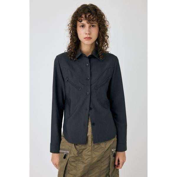 BUTTON UP デニムトップス | マウジー(MOUSSY) | マルイウェブ