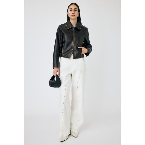 SUSPENDER WIDE FLARE DENIM | マウジー(MOUSSY) | マルイウェブ