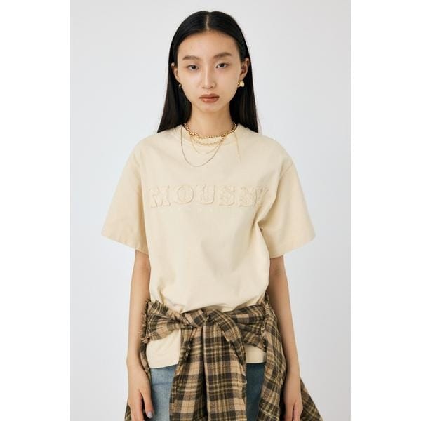 PATCH LACE MOUSSY TINY Tシャツ | マウジー(MOUSSY) | マルイ