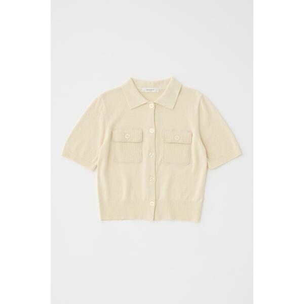 [�}���C]OVERLOCK POCKET �j�b�g�V���c/�}�E�W�[�iMOUSSY�j IVOY3