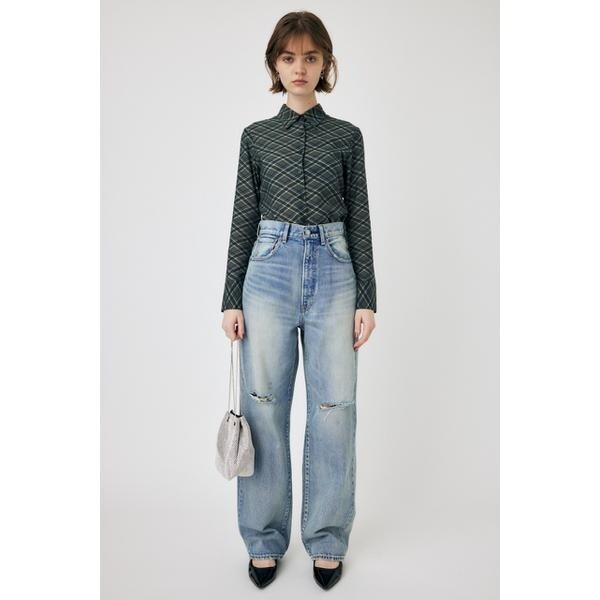 CROSS WAIST WIDE STRAIGHT | マウジー(MOUSSY) | マルイウェブ