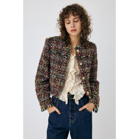 [^ԁF010HA730-0251]yCOMPACT TWEED JACKET ^ RpNgcC[hWPbgzNVJŃRpNgȃVGbg~j}ȃcC[hWPbgB̂t͂̃J[MOUSSY炵Be[Wɂ܂BFȂ򊴁FȂLkFȂnF