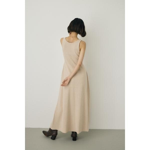 ノースリーブニットワンピース オーガニックコットン使用 | マウジー