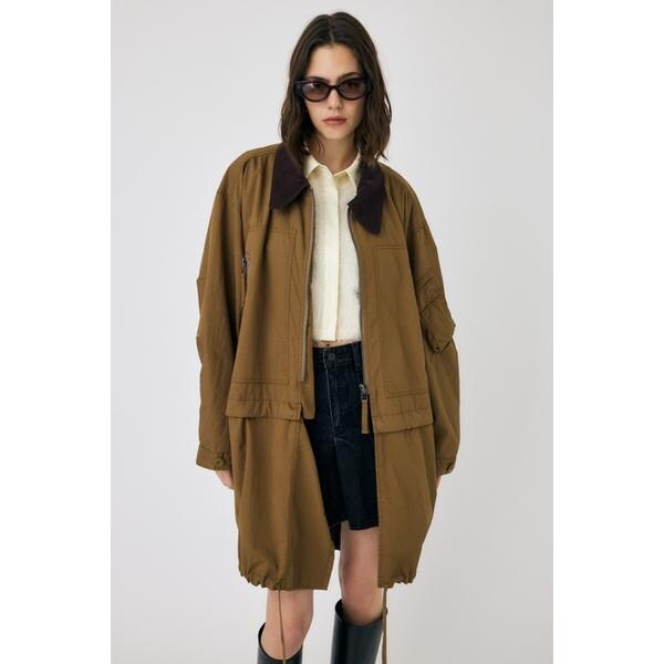 BIG COLLAR TWEED ジャケット | マウジー(MOUSSY) | マルイ
