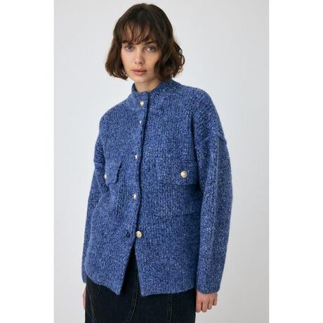MIX YARN OVER ニット カーディガン | マウジー(MOUSSY) | マルイ 