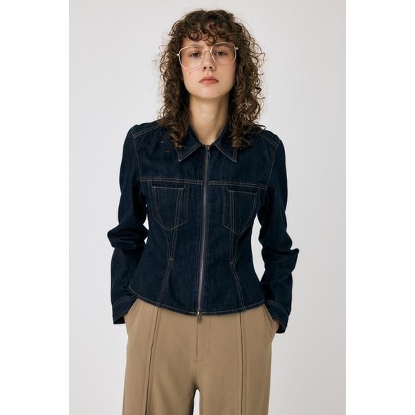 MOUSSY | BUTTON UP デニムトップス (シャツ・ブラウス ) |SHEL