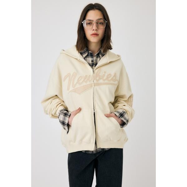 PATCHED OVERSIZED ジップパーカー | マウジー(MOUSSY) | マルイ