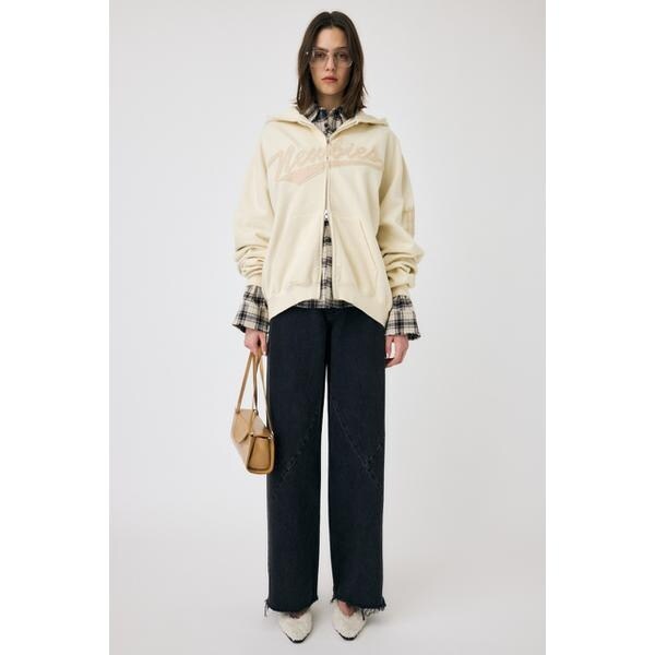 moussy PATCHED OVERSIZED ZIP パーカー マウジー MOUSSY PATCHED OVERSIZED ジップパーカー （IVOY3