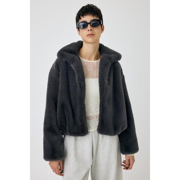 MOUSSY FAUX FUR スタンドカラージャケット MOUSSY | FAUX FUR スタンドカラージャケット (ジャケット