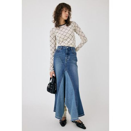 [^ԁF010HAK11-4211]yREMAKE DENIM MERMAID SKIRT ^ CNfj}[ChXJ[gz|Cg _Ȑ؂ւ̃CNXJ[gB   fBeB[ qbv͒悭tBbgA}`͂킹A ɂătAɂȂAYȃ}[ChVGbgۓIB   X^CO tgEobNɐ[߂̃Xbg_ȃfUCXJ[gɂ́AOu[c킹߂łB   FȂ 򊴁FȂ LkFȂ nFȂ