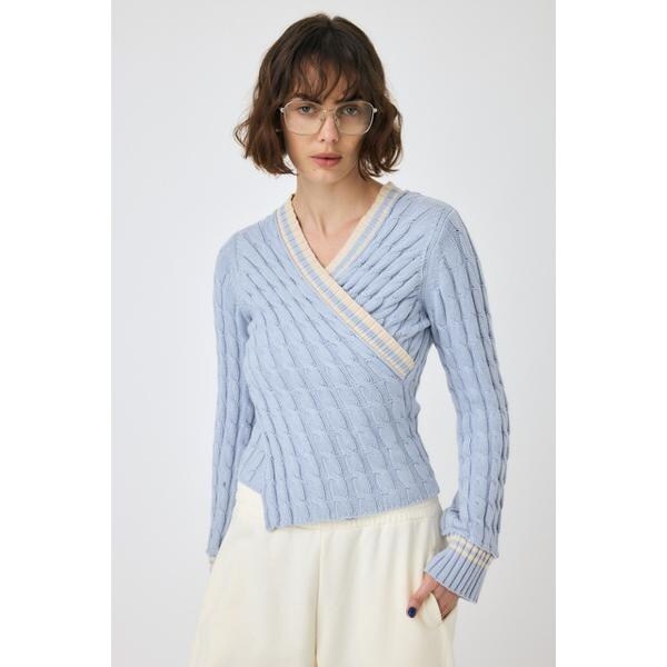 [}C]CABLE LINE jbg/}EW[iMOUSSYj L/BLU1