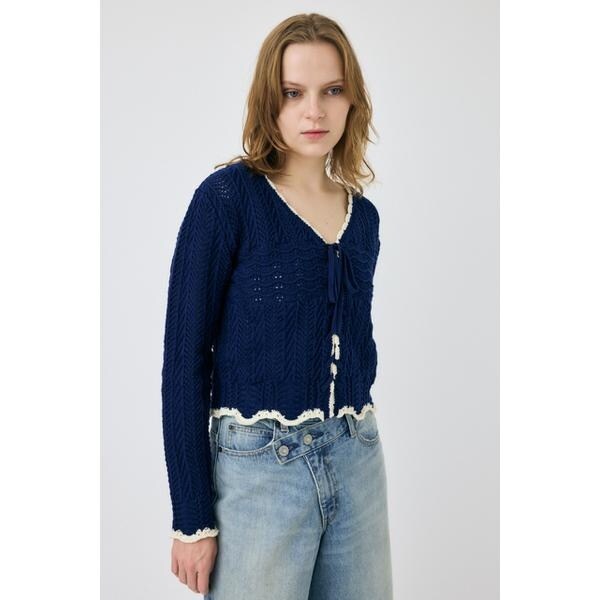 CABLE COMPACT カーディガン | マウジー(MOUSSY) | マルイウェブ