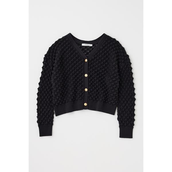 【新品タグ付】MOUSSY RIBBON FAIR ISLE ニットカーディガン MOUSSY | RIBBON FAIR ISLE ニットカーディガン (カーディガン