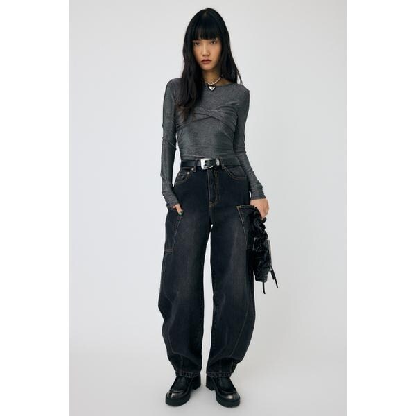 NARROWED HEM コクーンストレート | マウジー(MOUSSY) | マルイウェブ