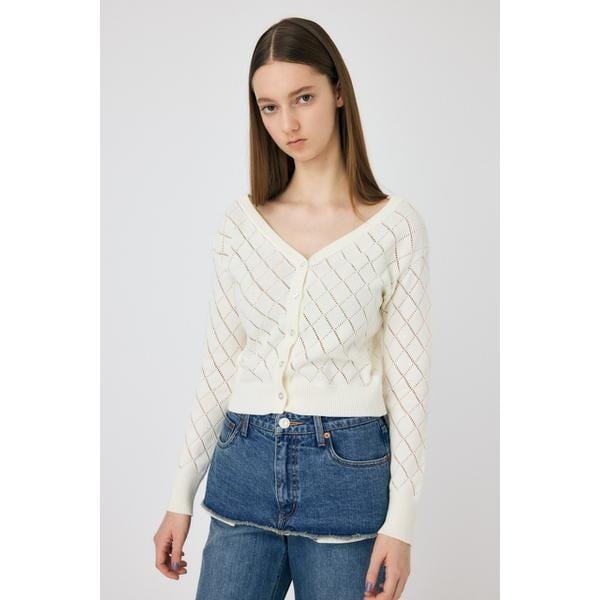moussy - 最新作MOUSSY SQUARE NECK PUFF SHOULDER ニットの通販