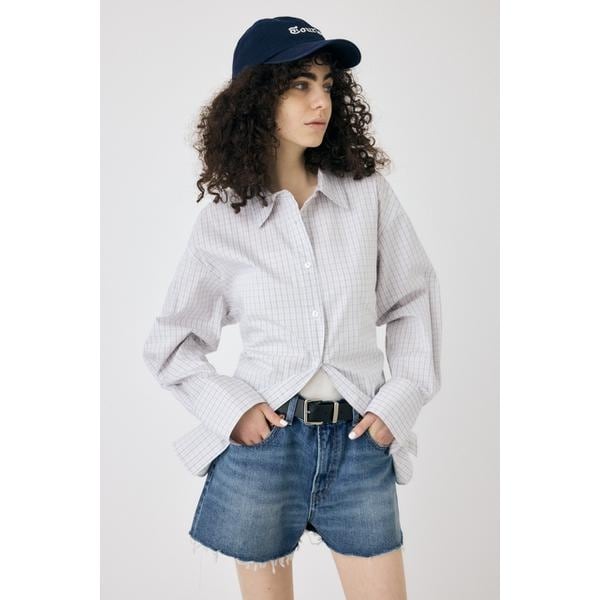 MOUSSY | BUTTON UP デニムトップス (シャツ・ブラウス ) |SHEL