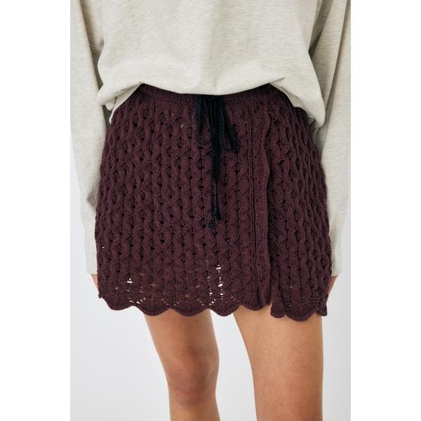 マウジー OPENWORK ニットシャツ ニットスカート 上下セット OPENWORK ニットスカート | マウジー(MOUSSY) | マルイウェブ